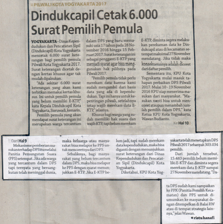 Kliping jogja terbaru